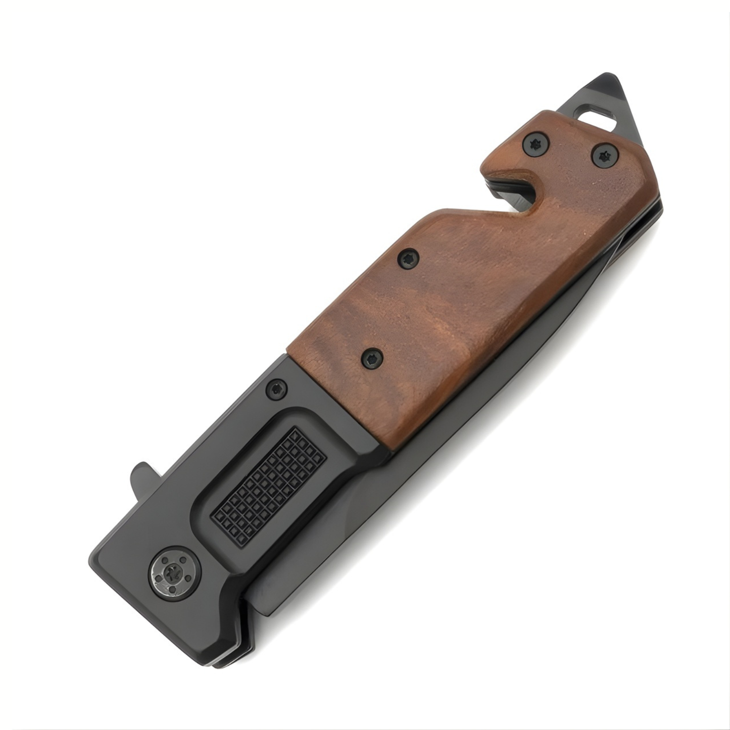 Cutit Pliabil Outdoor 23 cm Maro Lama Inox Taietor Centura Spargator Geam