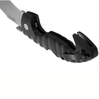 Cutit Pliabil Outdoor 26.5 cm, Lama Inox, Maner Metal si Plastic, Clip Curea, Cutit Multifunctional pentru Camping si Drumetii