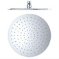 Cap de Dus Rotund Crom, Ultra-Subtire, 25 cm, Otel Inoxidabil