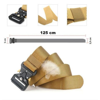 Curea Tip Centura Tactical Combat, Unisex, 131x3.8 cm